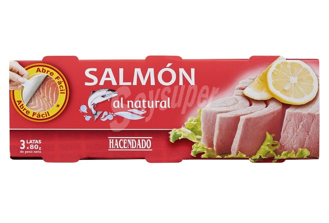 salmón al natural